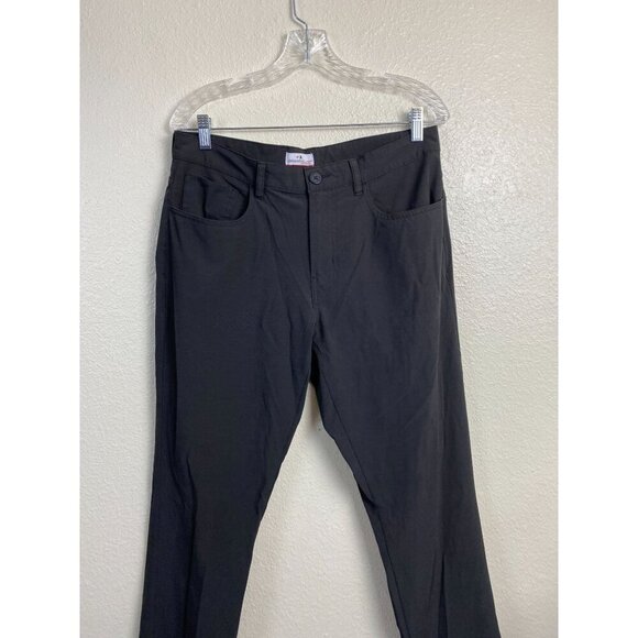 GRANDSLAM Performance Mens Golf Chino Pants Black Size 32x30 - Picture 14 of 14